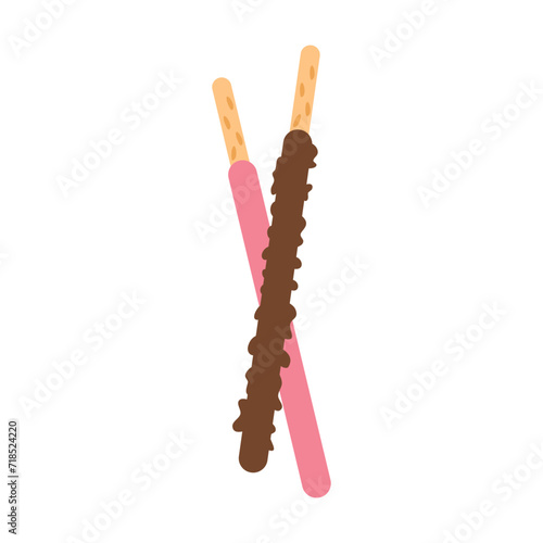 sweet Cookies and Cream Pocky Biscuit Stick