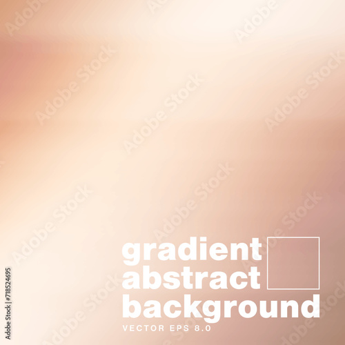 Soft Warm Peach-Colored Gradient Abstract Minimalist Background for Artistic Design Projects.