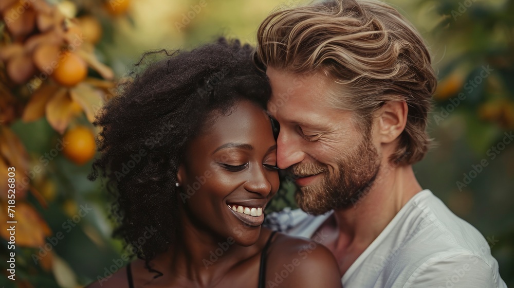 Black wife and a handsome White husband Black wife and a handsome White husband
