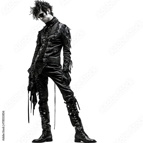 Male Black Parade Guy