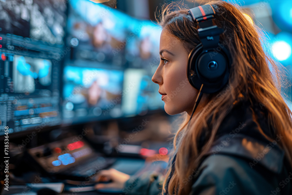 Video editing process Created.video editting timeline concept Video editing process Created.video editting timeline concept