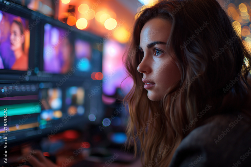 Video editing process Created.video editting timeline concept Video editing process Created.video editting timeline concept
