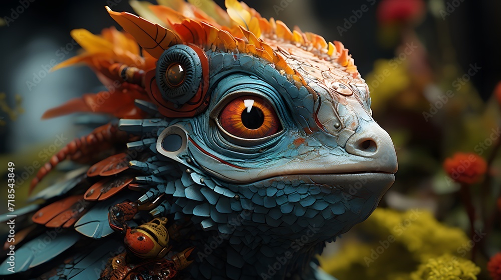 Anthropomorphic Animal Photo Generated with AI Tools Anthropomorphic Animal Photo Generated with AI Tools