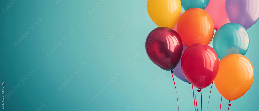 Cluster of Floating Balloons Cluster of Floating Balloons