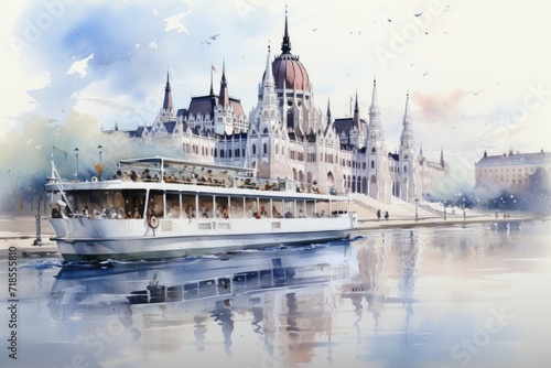 Cruising the Danube River through Eastern Europe.
