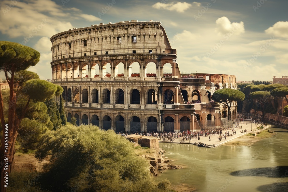  Discovering the history of Rome, Italy.