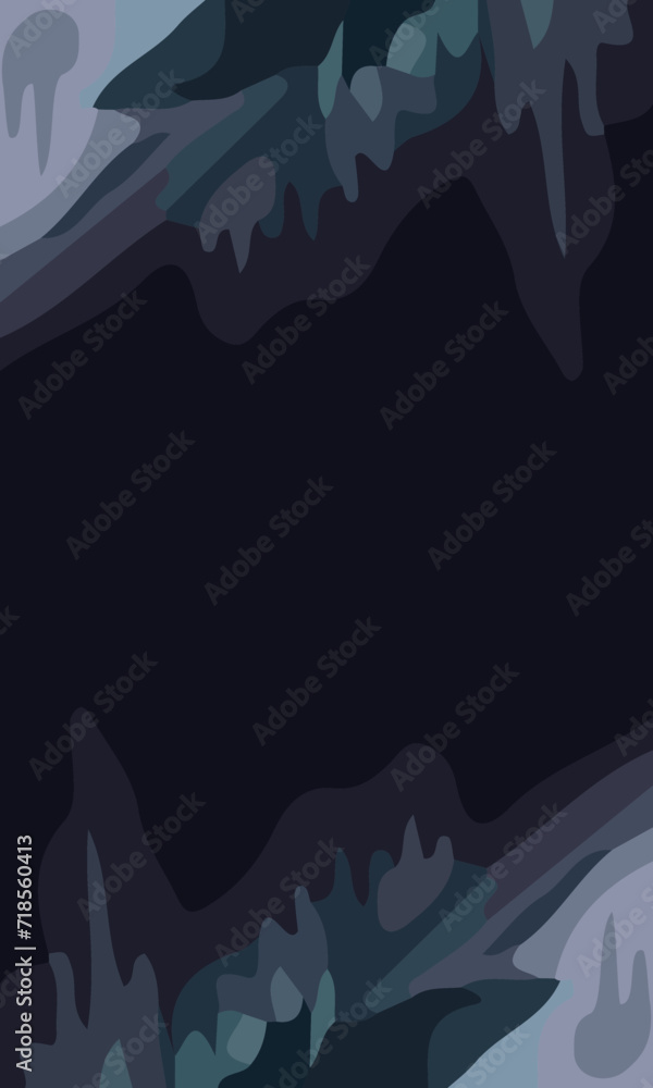 Aesthetic abstract art with a combination of shapes and navy colors. Suitable for background and poster Aesthetic abstract art with a combination of shapes and navy colors. Suitable for background and poster