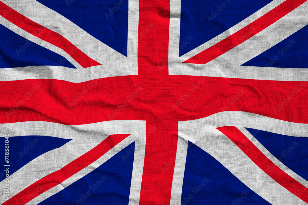 National flag of United Kingdom. Background with flag of United Kingdom. National flag of United Kingdom. Background with flag of United Kingdom.