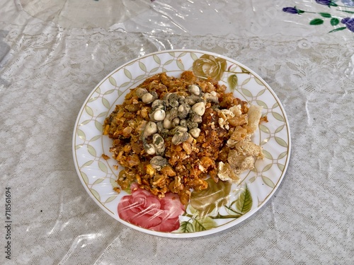 Canvas Print Oh Tao the famous street food of Phuket Thailand