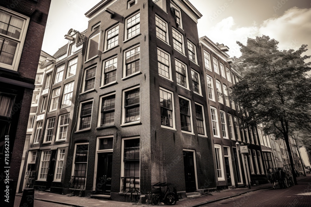 Visiting the Anne Frank House in Amsterdam, Netherlands. Visiting the Anne Frank House in Amsterdam, Netherlands.