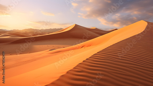 The desert landscape stretches endlessly under the scorching sun © Brian