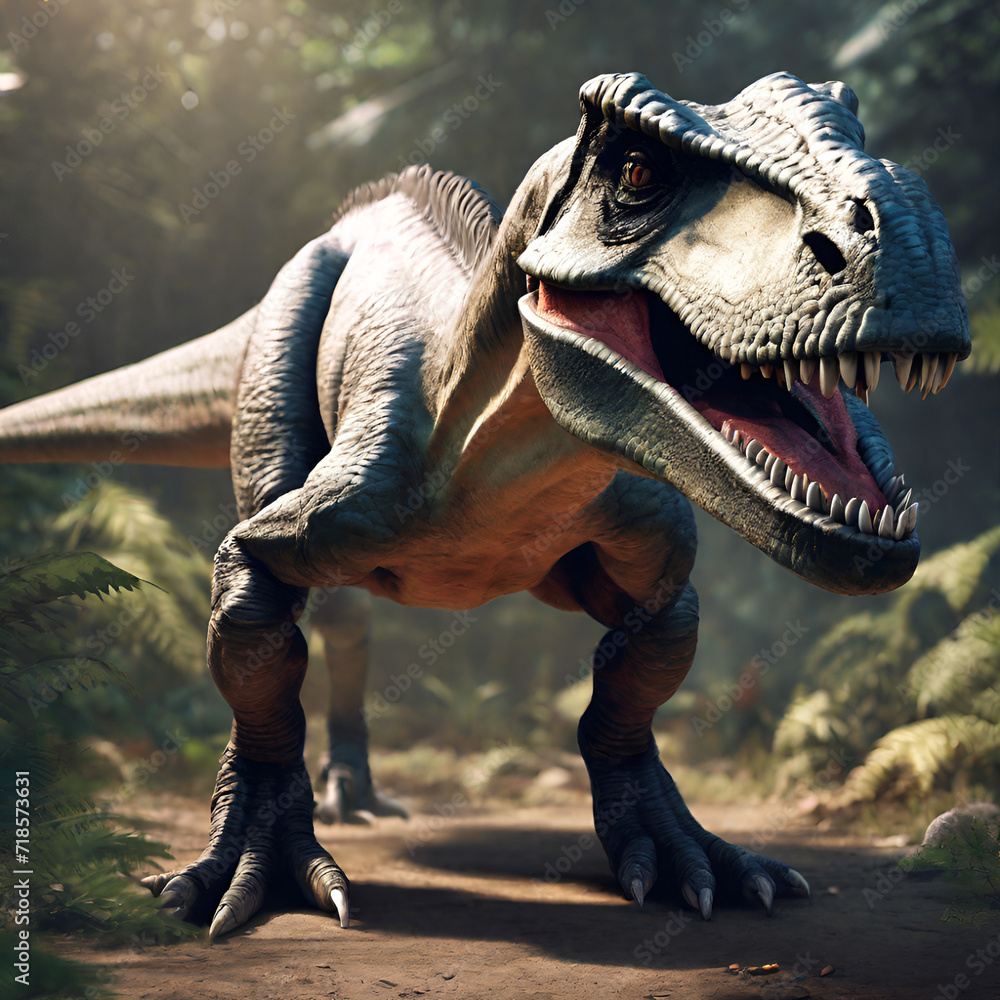 Obraz premium tyrannosaurus rex dinosaur