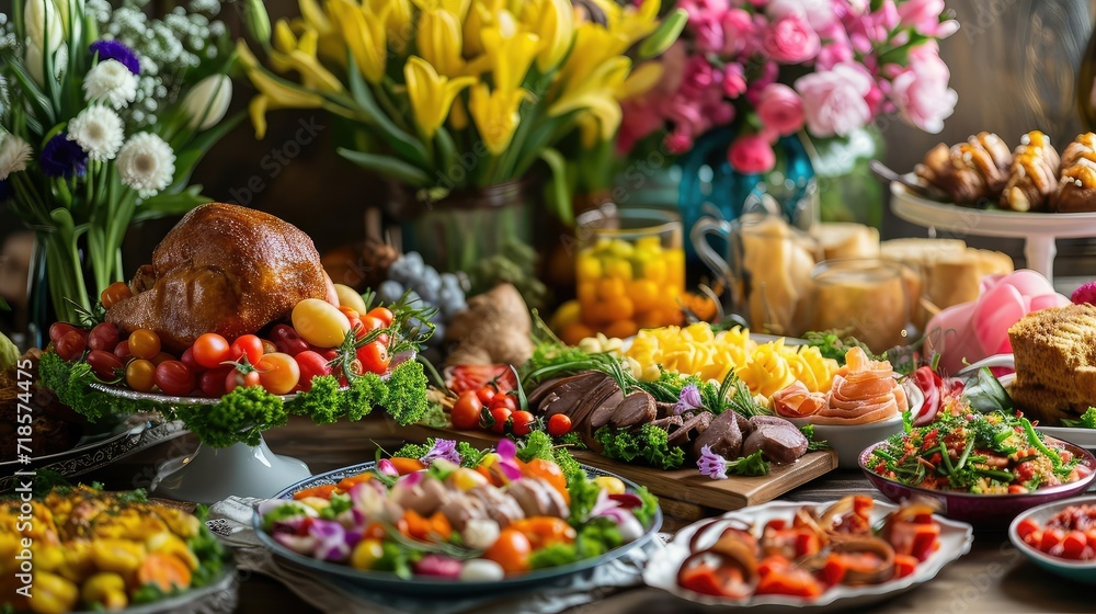 Easter Feast - Indulging in Delicious Delights on Easter Sunday