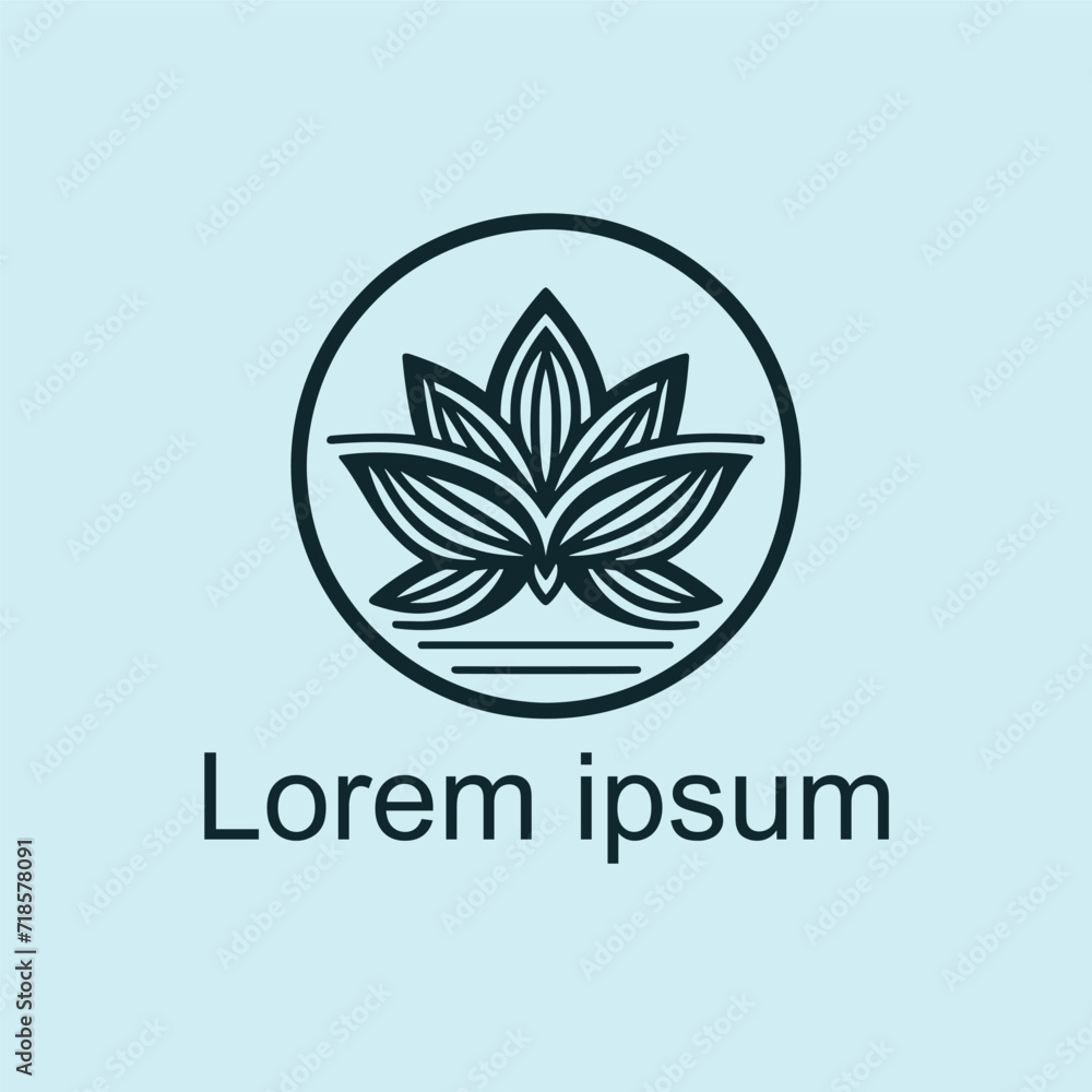 a yoga logo a yoga logo