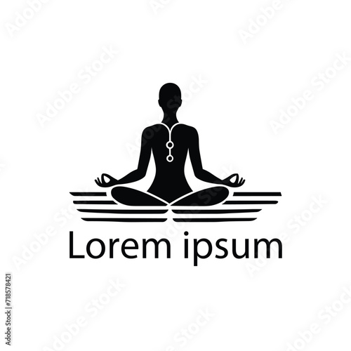 A yoga medical logo design for brand
