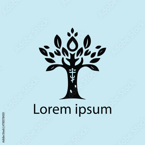 A yoga medical logo design for brand