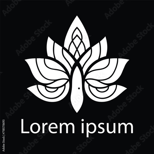 A yoga medical logo design for brand