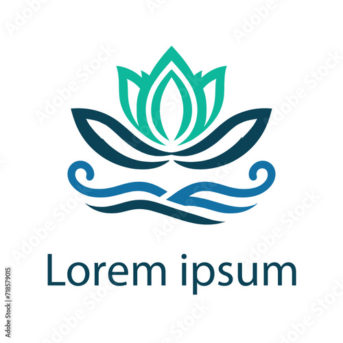 A yoga medical logo design for brand