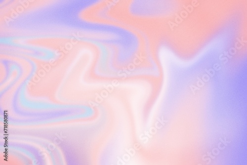 Abstract colourful pastel holographic noise grainy gradient background Glitch texture