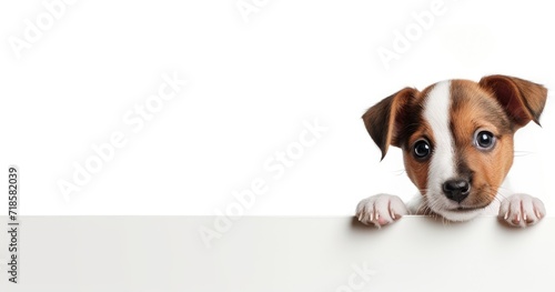 jack russell terrier with sign