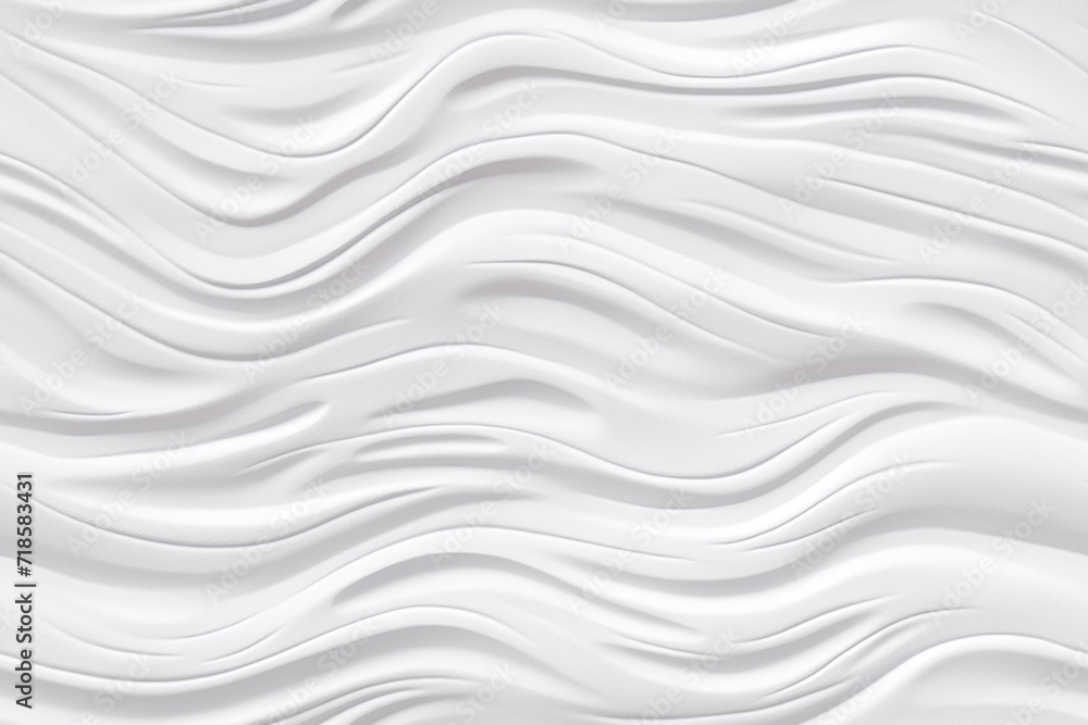 white sculpted wavy wall background wall texture pattern seamless wallpaper