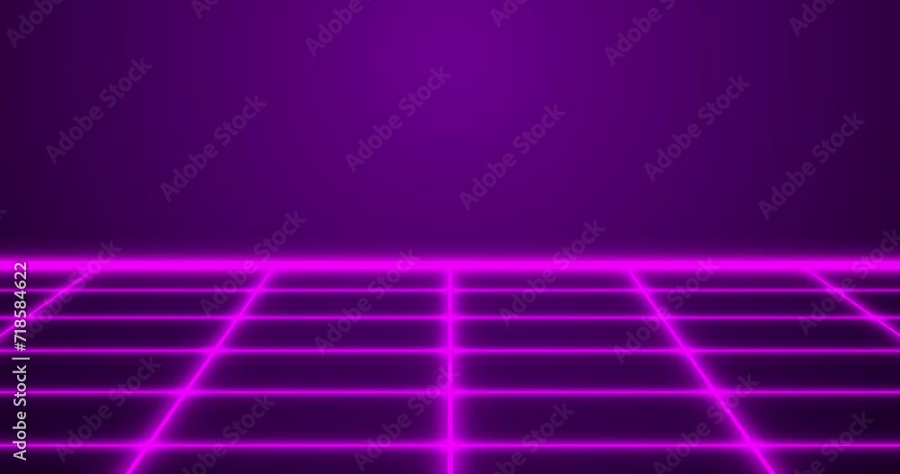 Infinite grid moving glitch clip till the horizon in 4K. Games starting intro electrified fied vapur style synthwave running neon grid background. Techno style with punk colors video games bg.
Infinite grid moving glitch clip till the horizon in 4K. Games starting intro electrified fied vapur style synthwave running neon grid background. Techno style with punk colors video games bg.