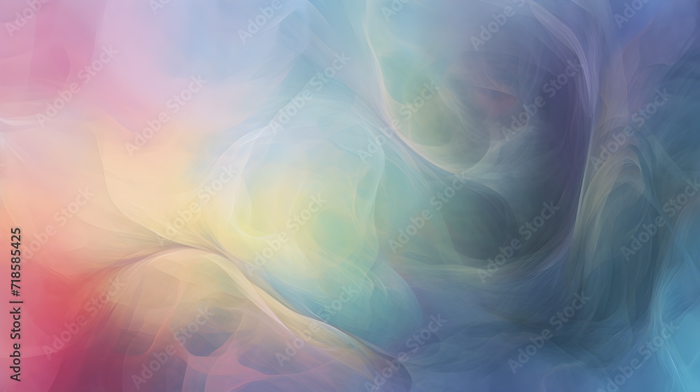 Obraz premium colorful rainbow gradient abstract background with curves