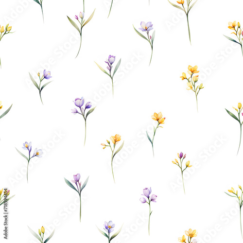 watercolor-illustration-of-a-minimalist-floral-pattern-with-cotton-style-blooms