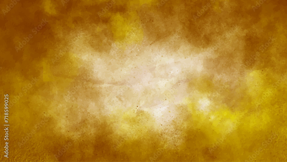 abstract gradient golden yellow background