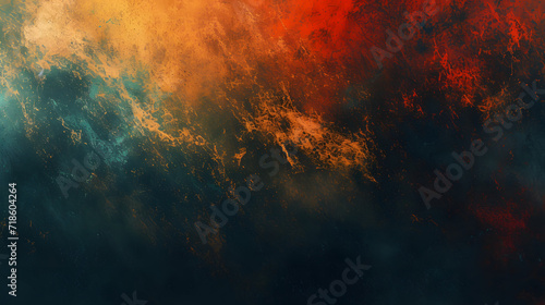 Abstract Painting of Red, Yellow, and Blue © Daniel
