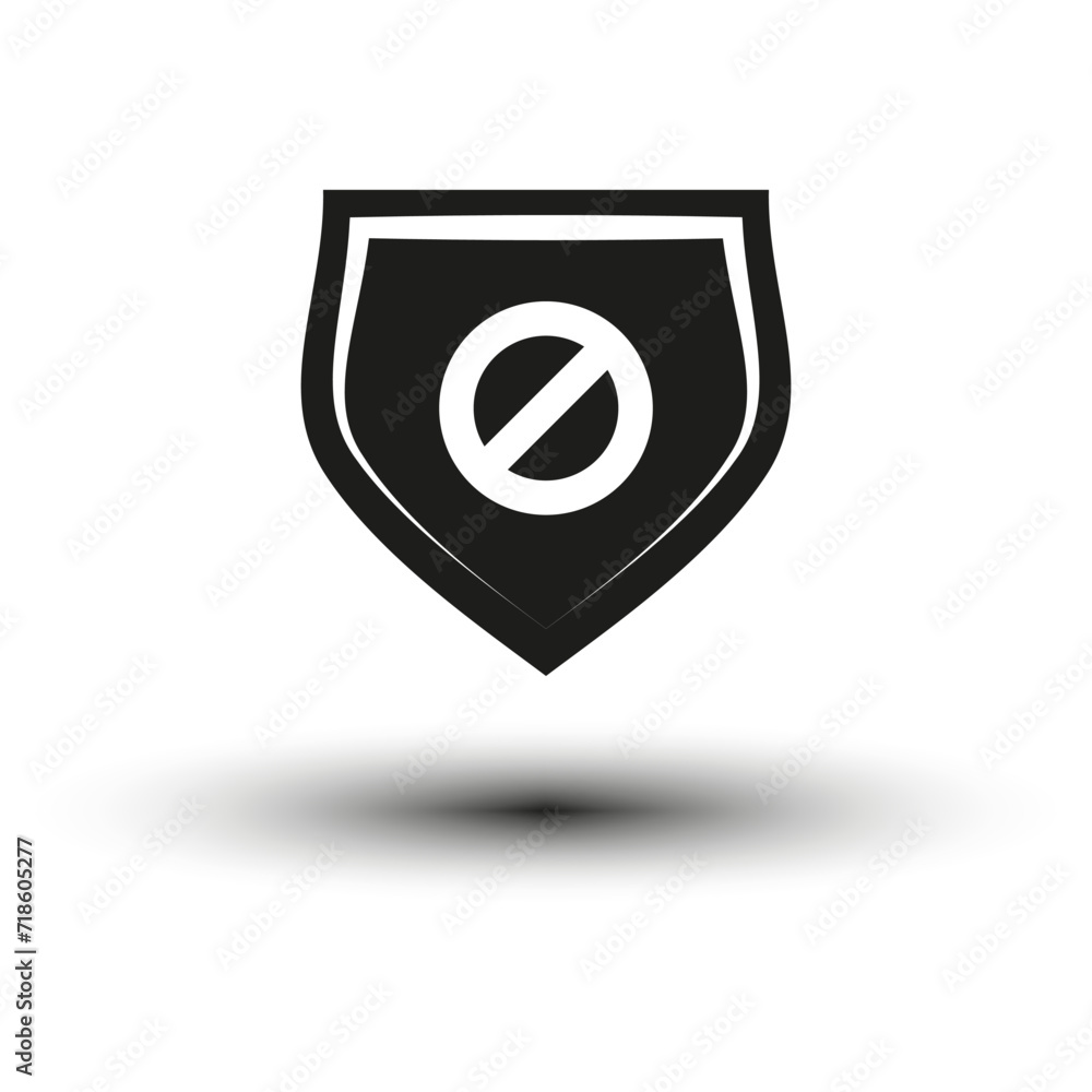 Defense shield pictogram icon. Vector illustration. EPS 10. Defense shield pictogram icon. Vector illustration. EPS 10.