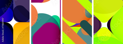 Geometric elements abstract backgrounds for wallpaper, business card, cover, poster, banner, brochure, header, website