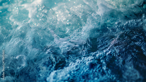 Close-Up View of Ocean Waves