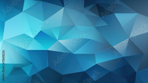 modern geometric 3d mosaic graphics lowpoly template as backdrop abstract background with polygons squares and lines pattern for presentation and copy space banner gray and blue design elements
