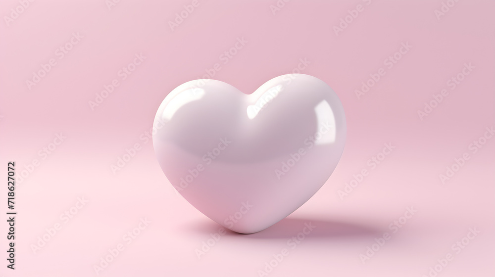 Red heart Realistic 3d love heart symbol Illustration,,
Love symbol heart shape, pink color, romance, celebration, passion