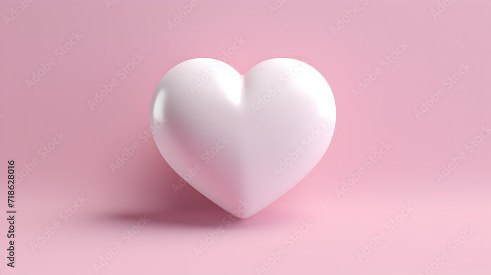 White heart symbol on a pastel pink background,,
3D Icon Hands Gesture with Red Heart on Pink Background Pro Photo
