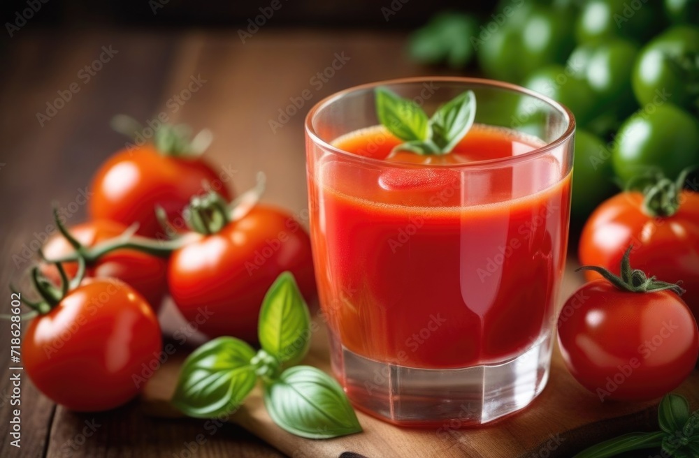 Tomato juice. Fresh red tomato detox juice in glass. Homemade tomato juice. Tomato juice. Fresh red tomato detox juice in glass. Homemade tomato juice.