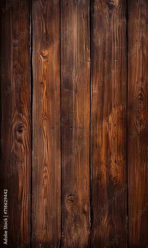 Fototapeta premium Old wooden background or texture with knots and nail holes. Rustic style.