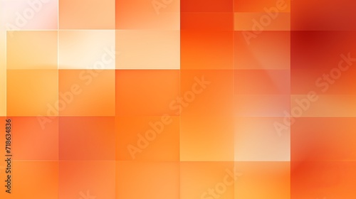  Vibrant summer orange gradient with square pattern background - abstract design for creative projects