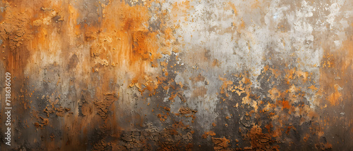 Rusted Metal Surface Covered in Rust photo
