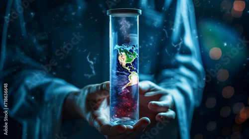 Planet Earth in a test tube