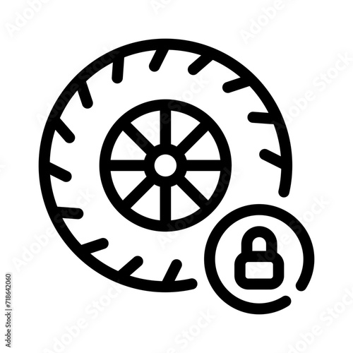 tyre line icon