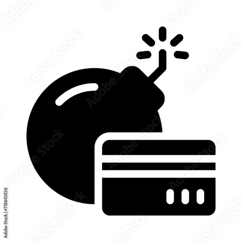 liability glyph icon