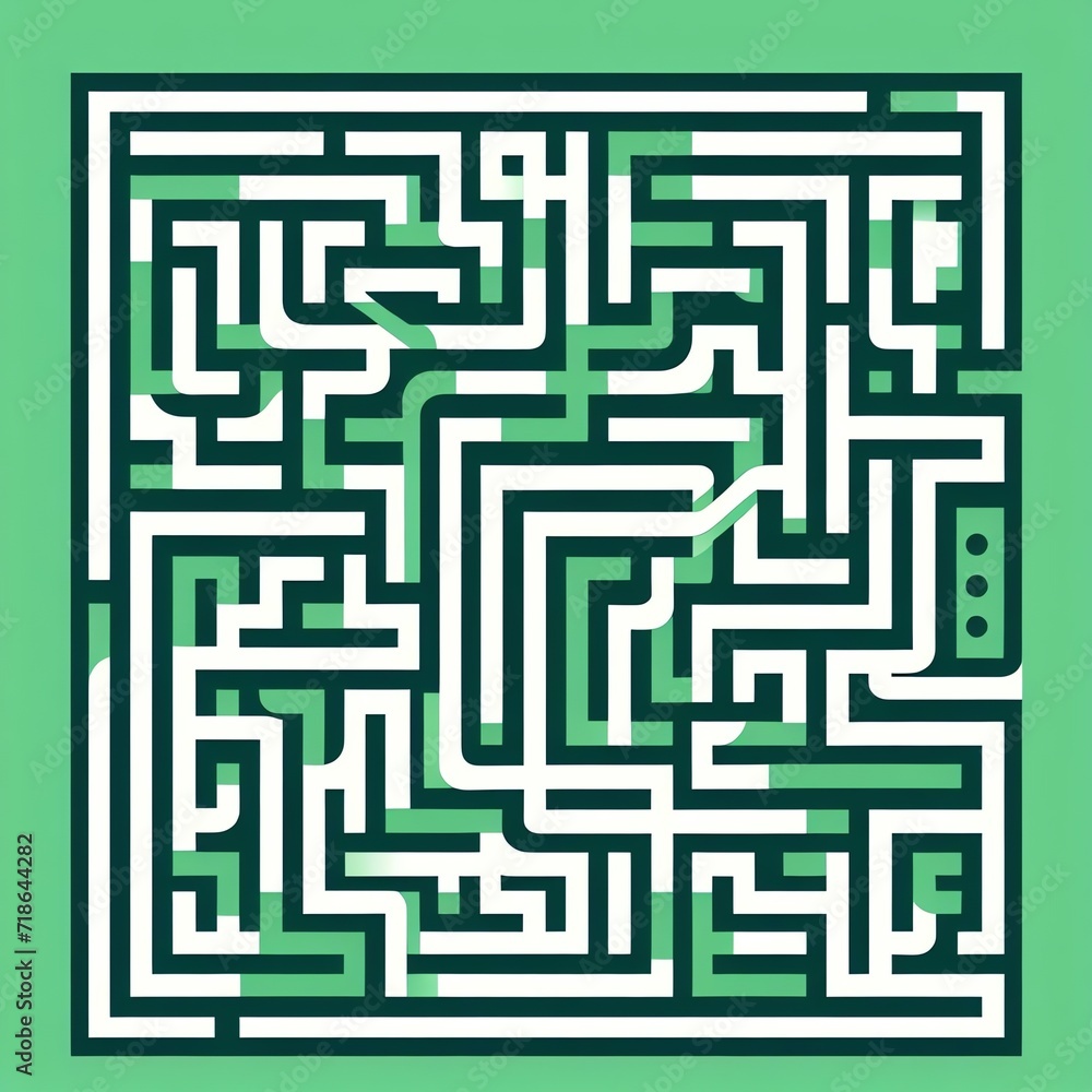 Green Labyrinth: Eco Puzzle Challenge Concept