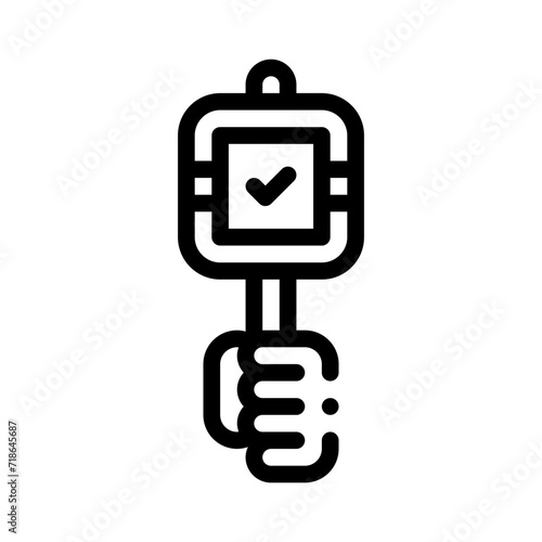 agree line icon