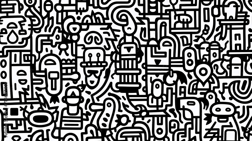 Cute graffiti art abstract background poster web page PPT, art background Cute graffiti art abstract background poster web page PPT, art background