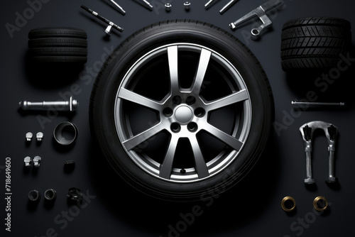 Transportation car automobile rim auto new black vehicle tire tyre technology automotive wheel