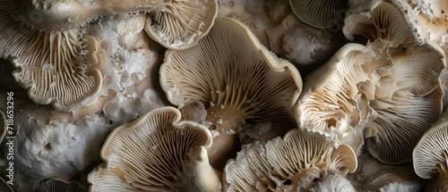Close-Up of Various Mushrooms