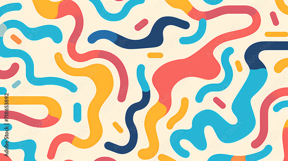 Abstract seamless doodle background, artistic backdrop Abstract seamless doodle background, artistic backdrop