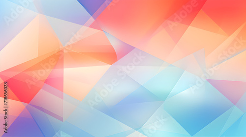 Modern geometric background for PowerPoint slides,, Polygon Multicolor background Abstract vector Pro Vector